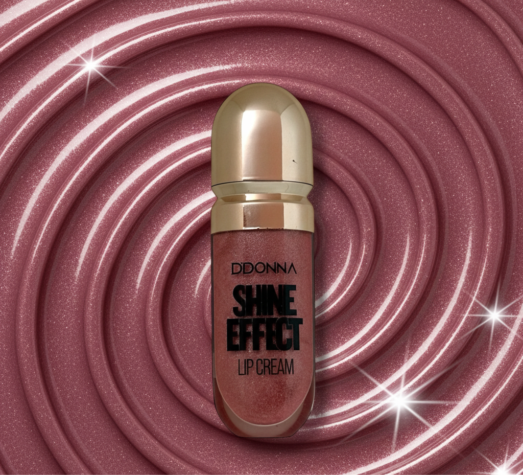 Lip Gloss Shine Effect