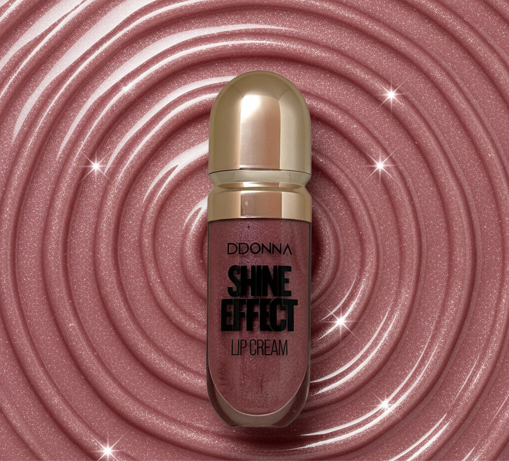 Lip Gloss Shine Effect