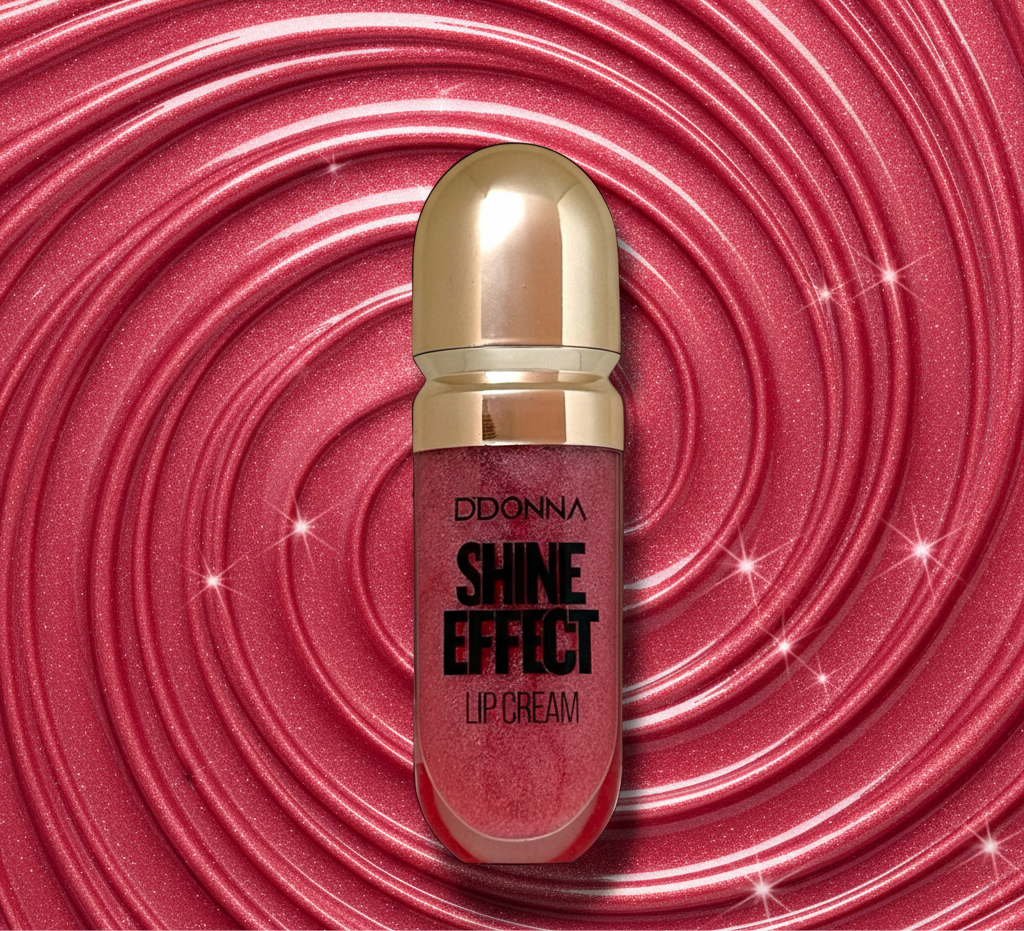 Lip Gloss Shine Effect