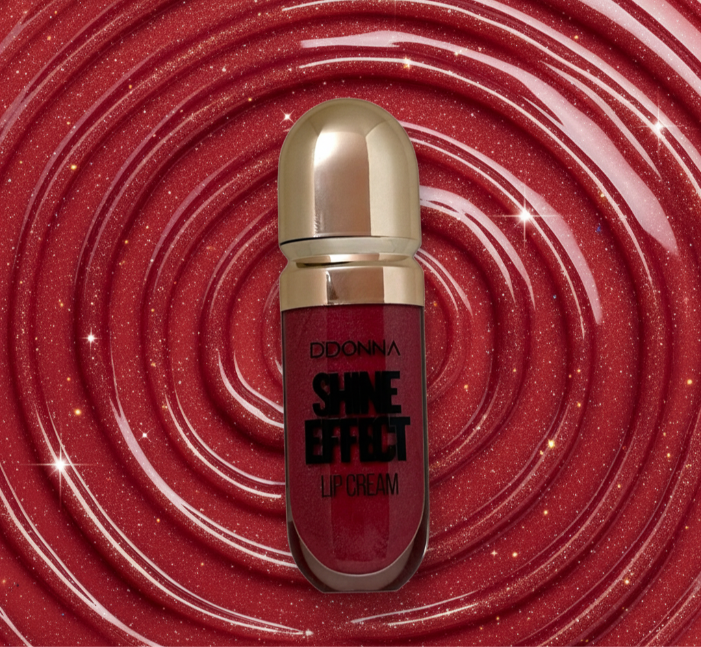 Lip Gloss Shine Effect